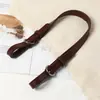 Bolso de Hombro Ajustable de Doble Hebilla de 47~52cm con Correa de Asa Gancho Hebilla Bolso de Tela Hecho a Mano con Accesorios