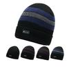 Gorro de invierno para hombre, forro polar jacquard grueso, gorro de esquí, gorro de algodón cálido, gorro de hielo, gorro de invierno para hombre
