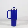 Termo transfronterizo de 30 oz, de acero inoxidable 304, Big Mac con asa, protección contra el frío, para exteriores, para coche