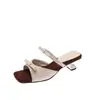 Sandalias con lazo, Vestido de abrigo estilo francés, Nuevos zapatos de hada de verano 2026, Tacones de aguja con un estilo elegante, Sandalias sin cordones