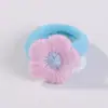 Mini Liga para el Cabello Bordada con Flores Pequeñas Transfronteriza en Colores Macarrón, Cuerda Elástica para el Cabello que No Daña el Cabello, Stock Listo de Fábrica 4888
