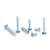 Atacado do Fabricante Cabeça Escareada de Alta Resistência Phillips Galvanizado Autoatarraxante Zinco Azul Especificações Completas 3/4/5/6 À Prova de Ferrugem
