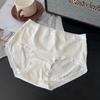 Falda Xiaolan W012 Agradable a la Piel Suave Cera Lijado Ropa Interior para Mujer Cintura Media Cachemir Alta Elasticidad Moldeador de Cadera Pantalones Cortos de Triángulo para Niña
