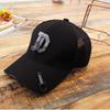 Sombrero Gorra de Mujer Letra D Pedrería Gorra de Béisbol Coreana Casual Combinable Fashionistas Sombrero de Sol de Verano Gorra Hip-hop