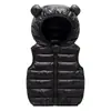 Colete de Bebê de Algodão com Penas Outono e Inverno Colete de Ombro para Meninas Colete Leve Casual Jaqueta Estilo Western para Meninos