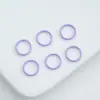 Anel de Conexão de Ferro Pintado Colorido de Único Laço/Laço Aberto 8/10/12mm Acessórios DIY Material para Chaveiro/Pulseira