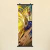 Pintura colgante en lienzo de Dragon Ball Z, anime Super Saiyan, para sala de deportes electrónicos, pintura decorativa para dormitorio, pintura colgante de pared