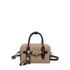 2026 Nova Bolsa de Boliche Boston Bolsa de Mão Feminina de Camurça Vintage Bolsa para o Dia a Dia para Mulheres Transfronteiriça