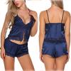 Venta transfronteriza Europa y Estados Unidos Amazon nueva ropa interior sexy para mujer sexy encaje tirante abertura ropa de casa al por mayor