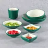 Platos de melamina estilo japonés aptos para el hogar vajilla de imitación de porcelana de alta calidad al por mayor tazón de arroz para el hogar personalizado plato de degustación taza cuchara