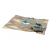 Base de tienda de campaña impermeable para exteriores, camping, alfombrilla a prueba de humedad, alfombrilla impermeable para el suelo, alfombrilla de tela Oxford engrosada, plegable, portátil