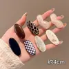 Pinzas florales para el pelo estilo coreano para mujer, pinzas laterales elegantes y exquisitas, pasadores de lazo lindos, pasadores de colores al por mayor