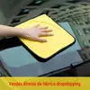 Toalha de Lavar Carro Transfronteiriça, Sem Fiapos, Absorvente para Vidro, Sem Marcas, Secagem Rápida, Pano para Pet, Toalha de Lavagem de Carro