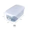 Caja Compartimento Congelador Refrigerador Importado de Japón, Caja Sellada, Caja Conservadora de Frescura, Caja de Empaque Separado para Cebolla, Jengibre, Ajo, Caja para Preparación de Alimentos