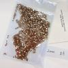 Pacote inteiro atacado joias de diamante para unhas de fundo plano 1440 peças de champanhe cintilante tamanho açúcar ovos de pombo joias de diamante para unhas