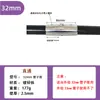 Conector de unión de tubería redonda de acero inoxidable de 20/25/32 mm, clip de fijación móvil de 6 puntos para tubería de hierro, tubería galvanizada, tubería de acero