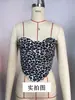 Camisola Sexy de Encaje con Cordones Estilo Francés de Nicho con Varillas de Pescado para Mujer, Top Tubo Retro de Calle con Estampado Floral