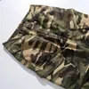 Pantalones Cargo Camuflaje para Calle al Aire Libre Rumei para Hombre, Otoño Sueltos Lavados Pierna Ancha Rectos Versátiles Casuales