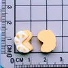 Miniatura Tartaruga Realista Pão Doce Confeitaria Comida Grampo de Cabelo Elástico de Cabelo Nail Art DIY Cola em Creme Acessórios de Resina