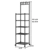 Rack de Armazenamento de Cozinha Forno de Micro-ondas Forno Panela Rack Doméstico de Chão Multifuncional Rack de Armazenamento Prateleiras de Armazenamento Multicamadas
