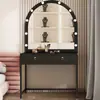 Tocador de estudio fotográfico, tocador, tocador especial para maquillador con luces, tocador para salón de uñas, tocador para salón de belleza