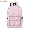 Mochila de estilo coreano con dibujos animados, nueva, 2020, de gran capacidad, para estudiantes, de poliéster, con estampado completo.