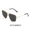 Tiktok little red book Mismo estilo gafas de sol gafas de sol para hombre gafas de sol para mujer gafas de conductor moda retro transfronterizo bq9339