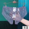 Yan Beiwei una generación de ropa interior para damas verano delgada malla semipermeable bordado viento nacional tiro bajo pantalones entrepierna abierta 574