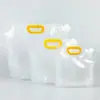 Bolsa de almacenamiento de granos de gran diámetro, bolsa para arroz con pico, sellada para porcionar, uso doméstico, para frijol rojo, empaque de cerveza, portátil