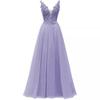 Vestido de Noche con Tirantes para Mujer de Aliexpress, Nuevo Estilo Veraniego Vestido para Fiesta de Cumpleaños, Vestido Largo de Malla con Tirantes