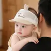 Gorro de bebé para verano, gorro transpirable con parte superior abierta, gorro lindo y adorable para protección de la fontanela de recién nacidos, sombrero para el sol para bebés de pocos meses