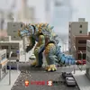 Serie de Monstruos Cocodrilo Impresos en 3D Godzilla Juguete Articulado Decoración Artesanía Transfronteriza Regalo Adorno YX