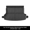 Tapetes de Chão TPE e Tapetes de Porta-Malas Adequados para Subaru Forester 2019-2025