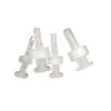 Accesorio de Sujeción en Panel Divisor para Conector de Manguera para Cubo de Agua de Plástico Recto, Panel Semi-Perforante Tanque de Agua