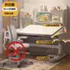 Mesa de estudo personalizada, conjunto simples de mesa de escrita infantil, conjunto de mesa e cadeira com altura ajustável para lição de casa de alunos do ensino fundamental