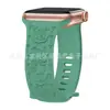 Adecuado para Apple Watch Ultra2 Correa de Silicona en Relieve, Pulsera de Silicona Rosa Grande Apple 11ª Generación en Stock