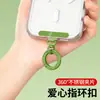 Gancho para cordão de celular, fivela de anel, anel de estilingue, acessório para pendurar, rotação de 360 graus, anel de aço inoxidável giratório, gancho de acessório DIY