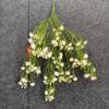 El nuevo tacto suave de pegamento de gypsophila en manojos de flores artificiales para decoración de bodas, hoteles, ventanas del hogar, flores artificiales de comercio exterior