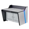 Console de Operação de Monitoramento Duplo, Triplo, Quádruplo e de Cinco Unidades, Estação de Trabalho, Console de Controle de Monitoramento de Vídeo, Estação de Despacho de Centro de Comando