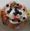 Imanes de Refrigerador de Resina, Pegatinas de Decoración para el Hogar, Pasteles y Postres Simulados, Stock Listo del Fabricante, Personalización en Pequeños Lotes, Entrega Rápida
