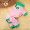 Ropa para Perros y Gatos Mascotas British Shorthair Pequeños, Medianos y Grandes Otoño e Invierno Perro Forro Polar Color de Contraste Correa Suministros para Gatos Ropa Exportación