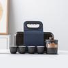 Juego de té de viaje una tetera de cuatro o seis tazas taza de té de viaje para acampar al aire libre caja de regalo de alta gama regalos de empresa venta al por mayor