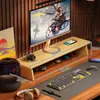 Soporte para Monitor de Escritorio, Elevador Extendido para Computadora, Organizador de Escritorio de Oficina, Estante de Almacenamiento para Escritorio, Soporte para Laptop