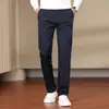 Pantalones de Hombre de Alta Calidad Rectos Holgados Otoño 2026 Nuevos Pantalones Casuales para Hombre Resistentes a las Arrugas Pantalones Formales para Hombre de Mediana Edad Venta al Por Mayor
