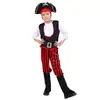 Halloween Ropa de Pirata para Hombre y Mujer Niños Disfraz Fiesta Fiesta Piratas del Caribe Capitán Disfraz