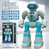 Robot Inteligente Infantil Transfronterizo con Programación por Control Remoto y Funciones Interactivas en Inglés y Ruso, un Juguete de Regalo de Cumpleaños para Niños y Niñas