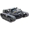 Cortacésped de tipo tanque, cortacésped con ruedas para paisajismo de parques, cortacésped pequeño de tipo oruga, desbroce de terrenos de huertos