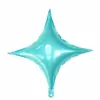 Comercio Exterior Globos de 18 pulgadas en Forma de Corazón y Estrella de Cinco Puntas en Varias Formas, Decoración de Habitación de Boda, Globos de Nochevieja, Globos de Helio