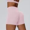 Shorts de Yoga Ajustados Europeos y Americanos para Mujer Cintura Alta Levanta Glúteos Shorts Deportivos para Correr Alta Elasticidad tipo Nube Shorts de Fitness 62426