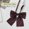 Corbata de Estilo Japonés a Rayas Tokyo Estacional Jk Estilo Original Estudiante Universitario Colegial Roja Cian Dorada con Colección de Corbatas para Mujer